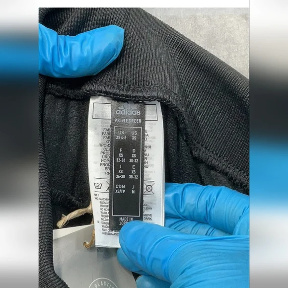 NWT Adidas Joggers primegreen fleece pants with pockets XS Athletic Hiking - Picture 6 of 8